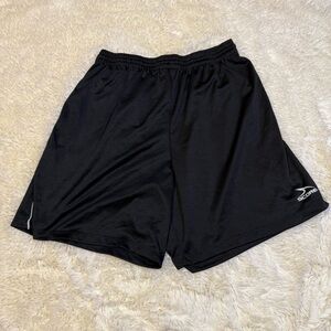 Men’s score Black Athletic Shorts AXL 7” inseam Side Vents no liner